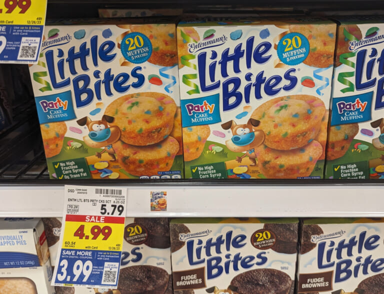 Entenmann’s Little Bites, Donuts, or Pop’ems Just $3.99 At Kroger