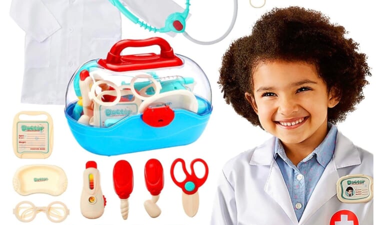 Best Choice Products Pretend Play Doctor Kit only $9.99!