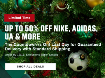 DICK’S Score Up to 50% Off Great Gifts for Everyone on Your List Guaranteed delivery by 12/24/23. Order 12/18/23 with Standard Shipping