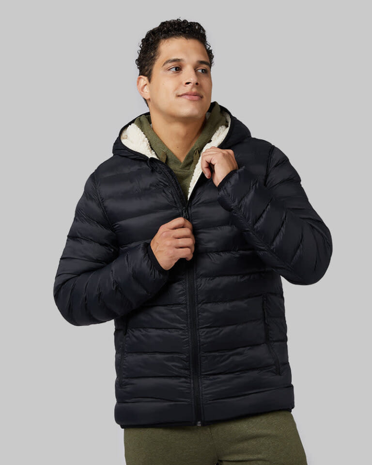 32 Degrees Men's Hooded Sherpa-Lined Jacket for $20 + free shipping w/ $75