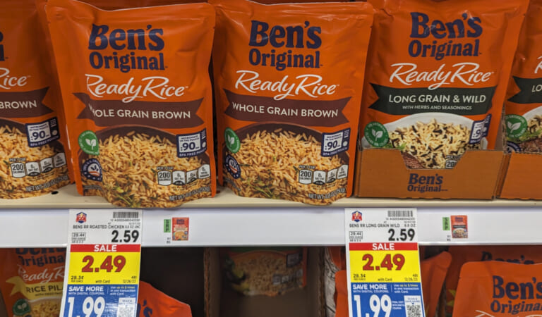 Ben’s Original Ready Rice Just $1.99 At Kroger