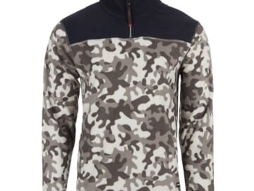 Canada Weather Gear Men's Colorblock 1/4-Zip Top for $18 + $9 s&h