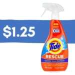 $1.25 Tide Rescue Laundry Stain Remover at Target