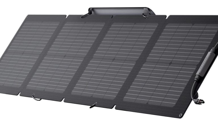 Certified Refurb EcoFlow 110W Foldable Portable Solar Panel for $99 + free shipping