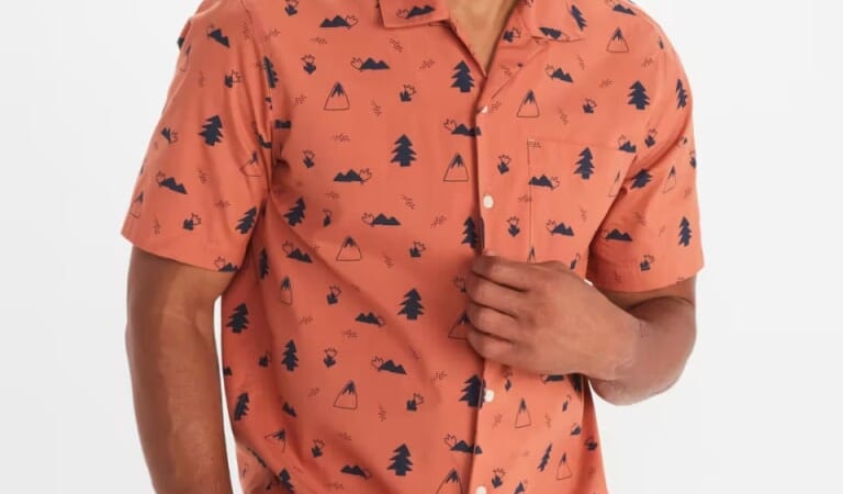 Marmot Men's Muir Camp Novelty Shirt for $17 + free shipping