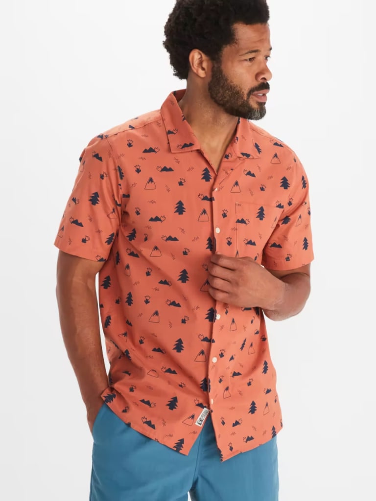 Marmot Men's Muir Camp Novelty Shirt for $17 + free shipping