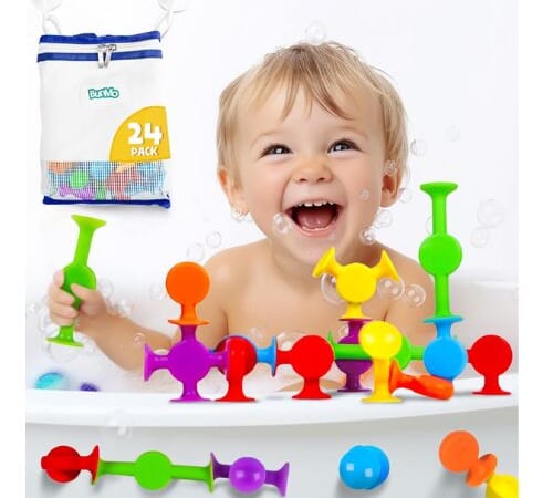 Mold Free Sensory Bath 24-Piece Building Toys $19.66 (Reg. $33) – FAB Ratings!