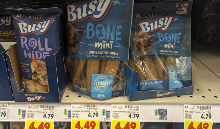 Get Purina Busy Dog Bones For As Low As $2.99 At Kroger