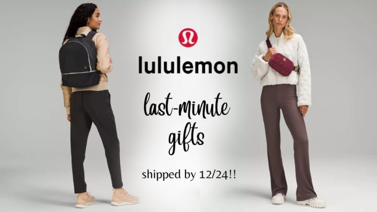 Lululemon | Last Minute Gifts Ship By 12/24!