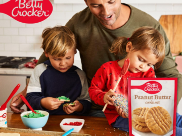 Betty Crocker Peanut Butter Cookie Mix, 7.2 Oz as low as $1.51 Shipped Free (Reg. $2.29) – Makes 12 2-Inch Cookies – 13¢/Cookie