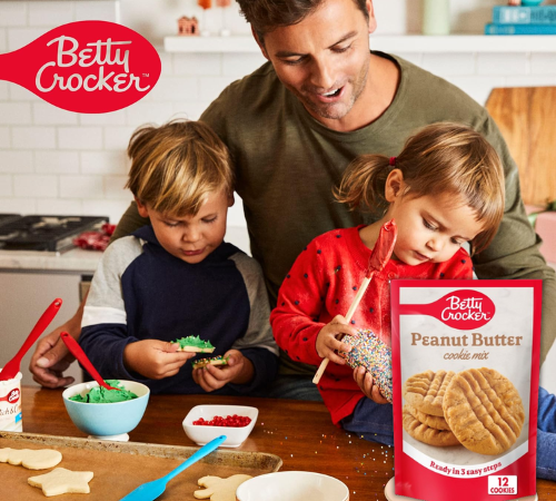 Betty Crocker Peanut Butter Cookie Mix, 7.2 Oz as low as $1.51 Shipped Free (Reg. $2.29) – Makes 12 2-Inch Cookies – 13¢/Cookie