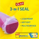 Glad 70-Sq Ft Press’n Seal Plastic Food Wrap as low as $3.34 when you buy 4 (Reg. $7.84) + Free Shipping