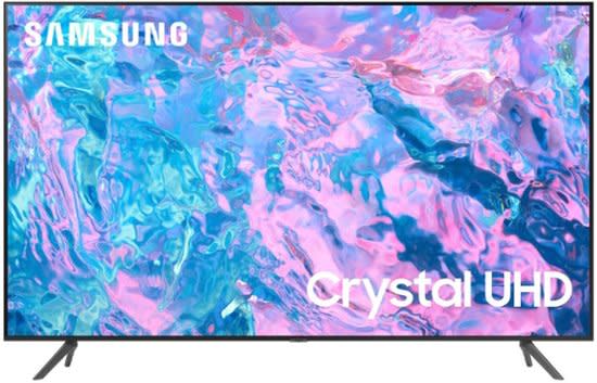 Samsung CU7000 65" 4K HDR LED UHD Smart Tizen TV for $430 + free shipping