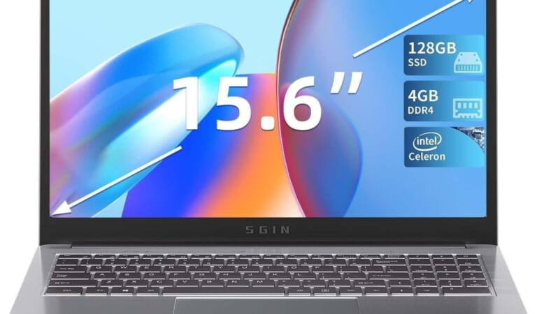 Intel Gemini Lake Refresh 15.6" Laptop w/ 128GB SSD for $127 + free shipping