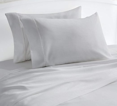 Silver Standard Size Egyptian Cotton 2-Pack Pillow Cases $20.99 (Reg. $29.99) – $10.50/pillow case!