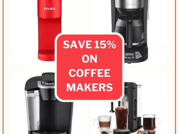 Today Only! Save 15% on Coffee Makers from $16.99 (Reg. $24.99)