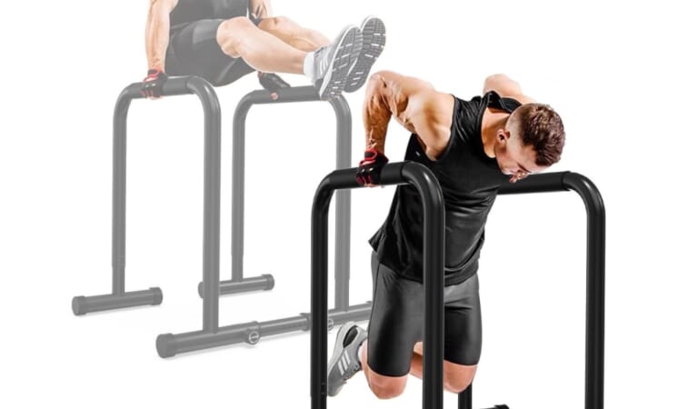 Parallel Bars Dip Station for $48 + free shipping