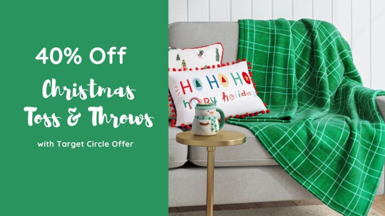 Target | 40% Off Throw Pillows & Blankets