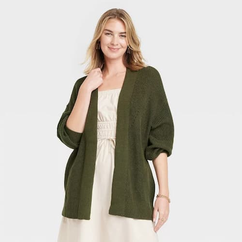 Universal Thread Women's Open-Front Cardigan