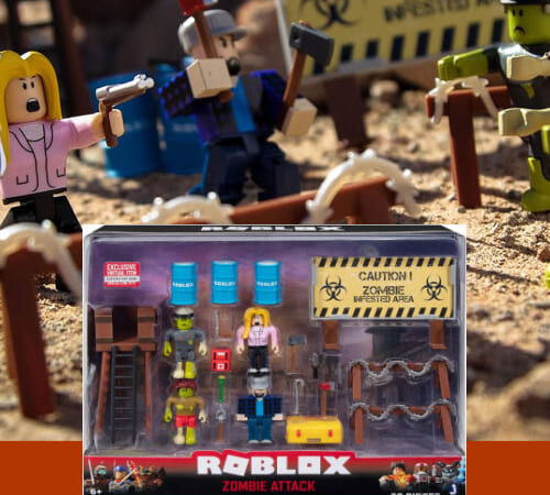 Roblox 20-Piece Action Collection Zombie Attack Playset $5.97 (Reg. $16.70) – Includes Exclusive Virtual Item