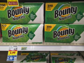 Bounty Napkins Just $2.99 At Kroger