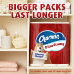 Charmin Ultra Strong 18 Super Mega Rolls Toilet Paper as low as $26.99 Shipped Free (Reg. $33) – $1.50/Mega Roll