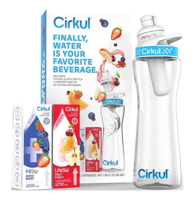 Cirkul 22-oz. Water Bottle Starter Kit for $15 + pickup