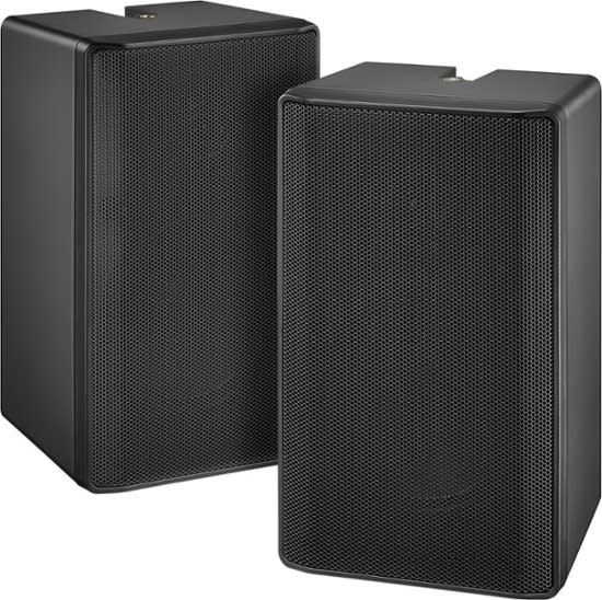 Insignia 2-Way Indoor/Outdoor Speaker Pair for $25 + pickup