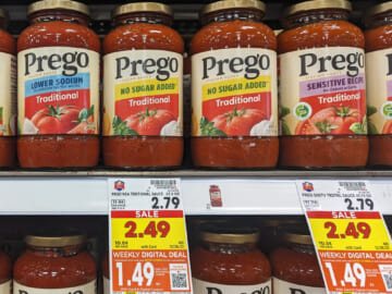 Prego Pasta Sauce Just $1.49 At Kroger