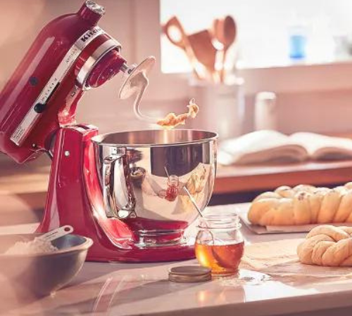 Today Only! KitchenAid Artisan Series 5qt Tilt-Head Stand Mixer $337.50 price in cart (Reg. $449.99)