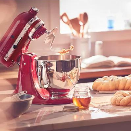 Today Only! KitchenAid Artisan Series 5qt Tilt-Head Stand Mixer $337.50 price in cart (Reg. $449.99)