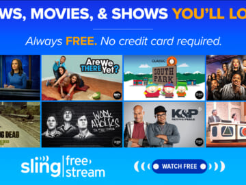 Completely Free Streaming | 400+ Live Channels with Sling FreeStream