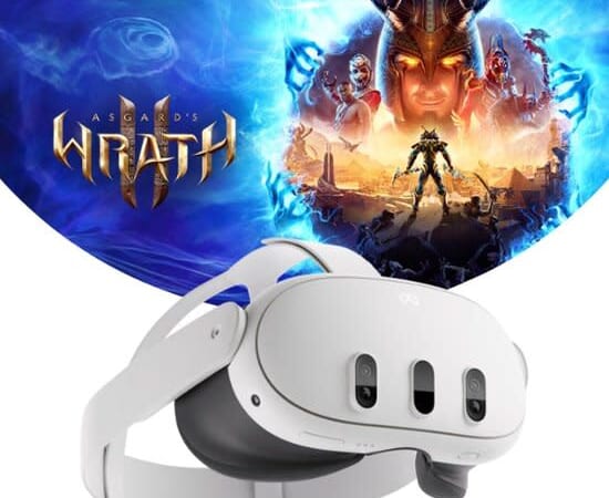 Meta Quest 3 128GB Asgard's Wrath 2 Bundle for $500 + free shipping