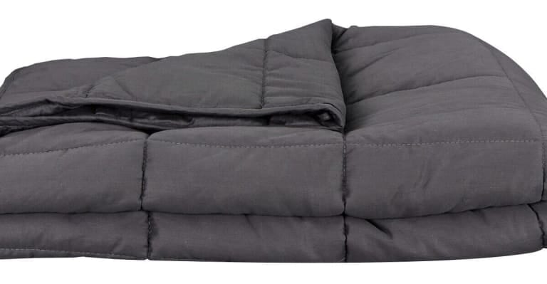 20-lb. 60×80" Weighted Blanket for $28 + free shipping