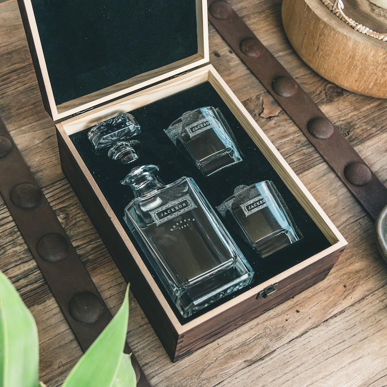 Barware Set for Him - Personalized Father's Day Gifts