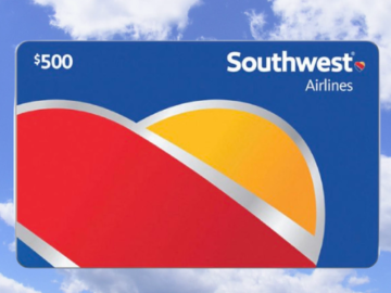 Sam’s Club: Get a $500 Southwest E-Gift Card for just $429.99 (Email Delivery)