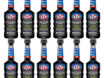 STP 12-Pack Fuel Injector Cleaner, 5.25 Oz $22.78 (Reg. $51.36) – $1.90/Bottle