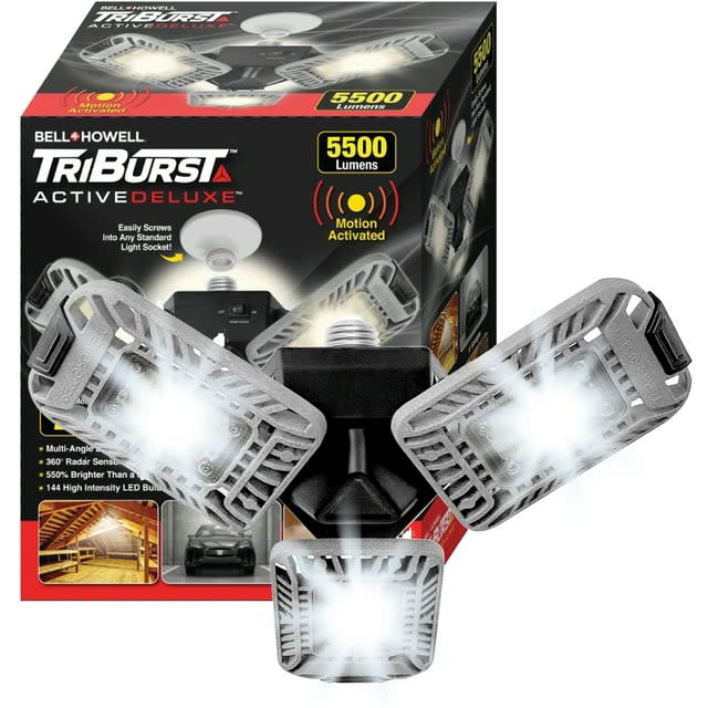 Bell + Howell TriBurst Motion-Activated LED Garage Light for $20 + free shipping w/ $35