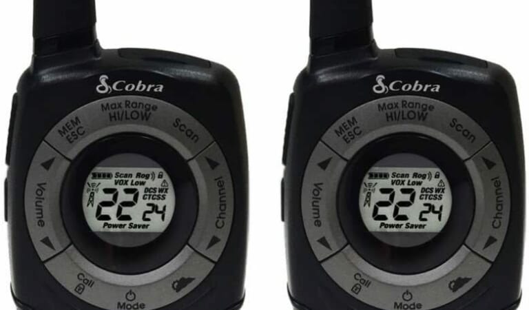 Refurb Cobra Pro Series 32-Mile Bluetooth Two-Way Walkie Talkies for $20 + free shipping