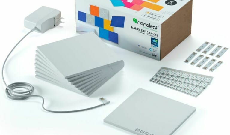 Nanoleaf Canvas Multicolor Light Panel Smarter Kit for $130 + free shipping