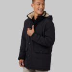 32 Degrees Men's Commuter Tech Sherpa-Lined Parka for $35 + free shipping