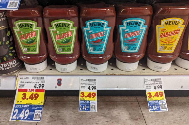 Get Heinz Spicy Ketchup For $2.49 At Kroger