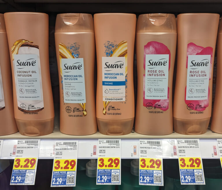 Get Suave Hair Care For $2.29 At Kroger