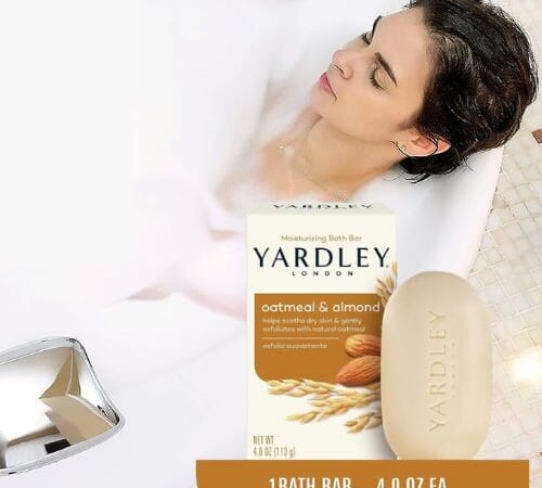 Yardley Oatmeal & Almond Bar Soap as low as $1.07/Bar when you buy 4 (Reg. $6) + Free Shipping