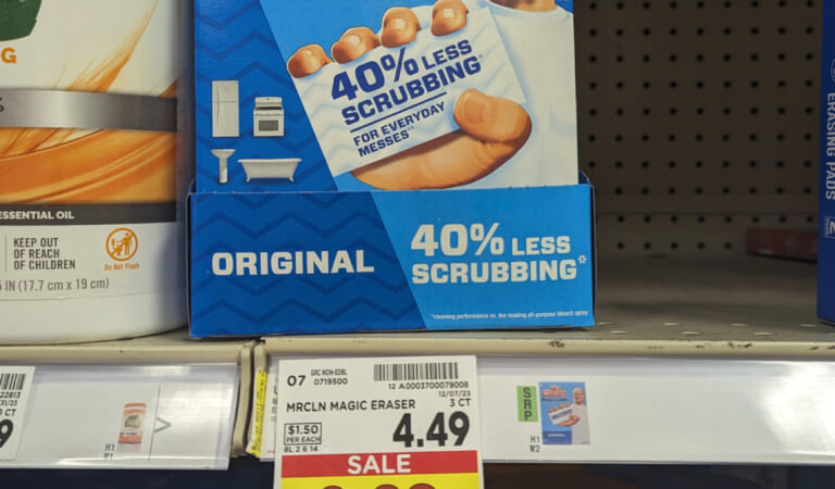 Mr. Clean Magic Erasers As Low As $2.29 At Kroger