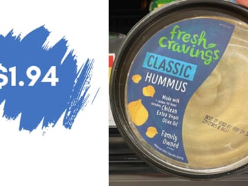 $1.94 Fresh Cravings Hummus at Publix