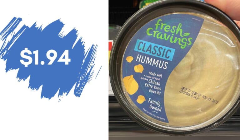 $1.94 Fresh Cravings Hummus at Publix