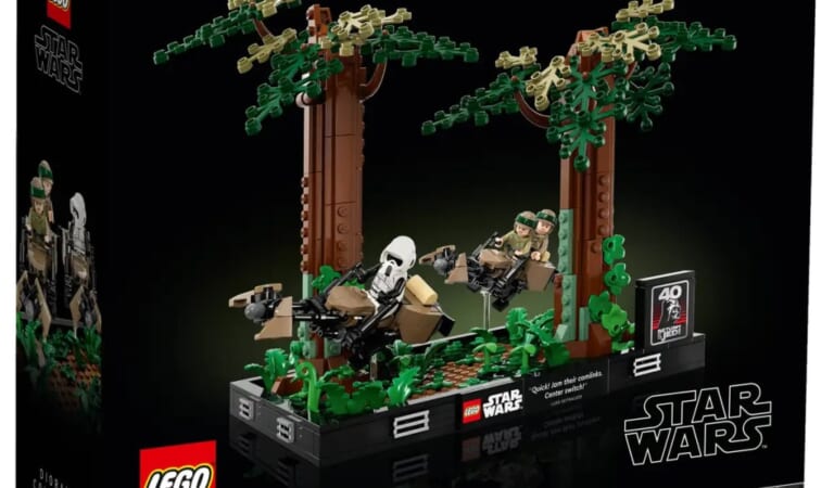 LEGO Star Wars Endor Speeder Chase Diorama for $60 + free shipping