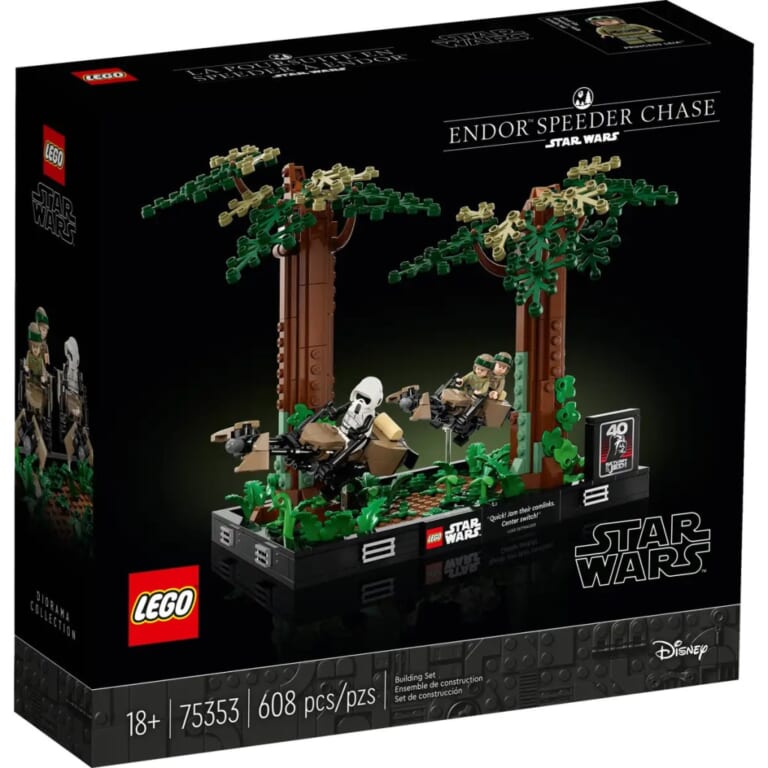 LEGO Star Wars Endor Speeder Chase Diorama for $60 + free shipping