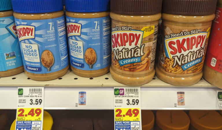 Skippy Peanut Butter As Low As $1.99 At Kroger